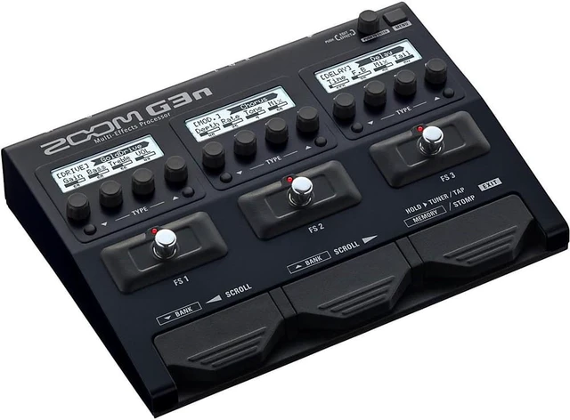 Alt view image 10 of 20 - Zoom G3N Multi Effects Amp Processor Pedal Simulator for Guitarists