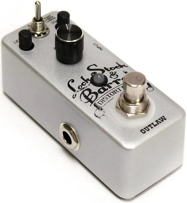 Alt view image 3 of 20 - Outlaw Effects Lock-Stock-Barrel Guitar Distoriton Pedal