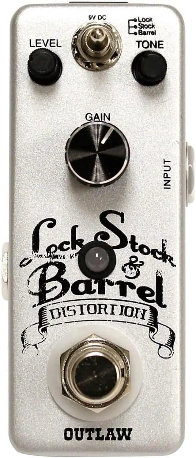 Alt view image 4 of 20 - Outlaw Effects Lock-Stock-Barrel Guitar Distoriton Pedal