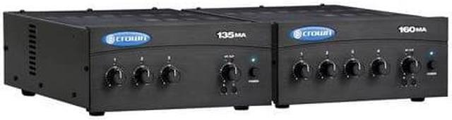 Alt view image 6 of 18 - CROWN 135MA 35WATT 3INPUT 80HM 70/100V AMP
