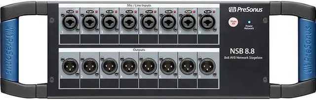 Alt view image 3 of 15 - PreSonus NSB 8.8 AVB Networked Stage Box 328 ft. Black