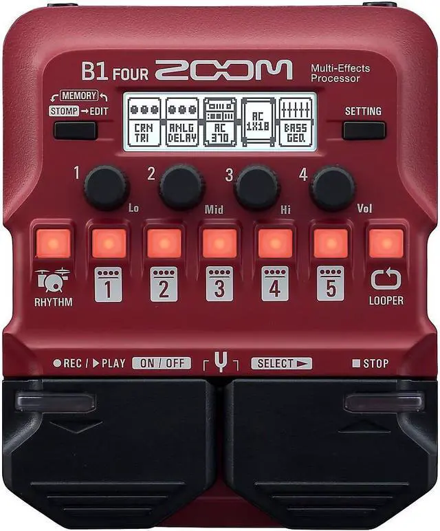 Main image of Zoom B1 FOUR Bass Multi-Effects Processor
