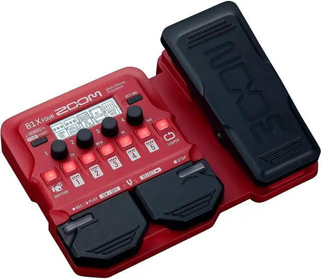 Alt view image 3 of 17 - zoom bass multieffects pedal b1x four