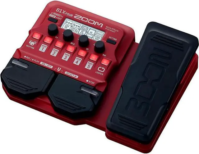 Alt view image 5 of 17 - zoom bass multieffects pedal b1x four