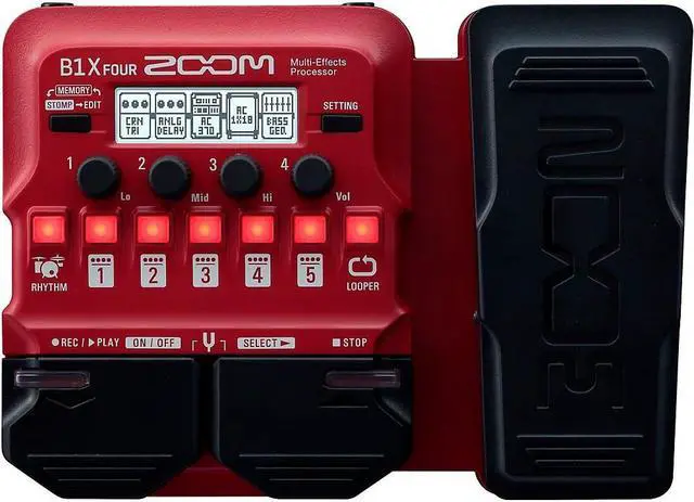 Alt view image 2 of 17 - zoom bass multieffects pedal b1x four