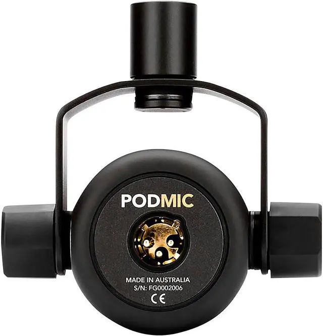 Alt view image 7 of 20 - Rode Podmic Dynamic Podcasting Microphone