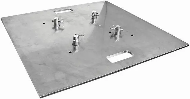 Alt view image 3 of 6 - Global Truss Base Plate 30X30A F44P - Aluminum 30"" X 30"" Base Plate For F44P