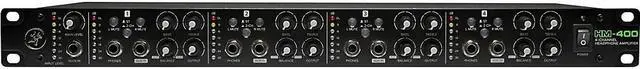 Alt view image 15 of 20 - Mackie HM-400 4-Channel Headphone Amplifier