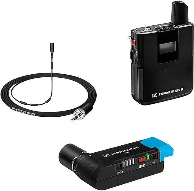 Alt view image 9 of 20 - Sennheiser AVX-MKE2 Camera Mountable Lavalier Pro Wireless Set #AVXMKE2SET4US