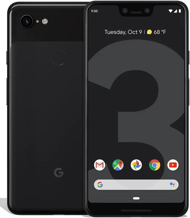 Main image of Google - Pixel 3 XL Factory Unlock (Verizon) (Black, 128Gb)