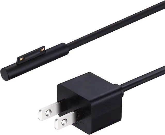 Alt view image 4 of 5 - 102W 15V 6.33A Power Adapter Charger for Microsoft Surface Laptop 3 2 1 / Surface Pro X Pro 7 Pro 6 Pro 5 Pro 4 Pro 3 / Surface Book and Surface Go with USB Port and Power Cord