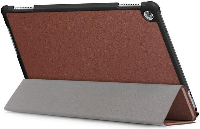 Alt view image 6 of 7 - Case for Huawei MediaPad M5 Lite 10 BAH2-W19 / L09 / W09 Ultra Slim PU Leather Smart Stand Cover for Media Pad M5 Lite 10.1 inch Case
