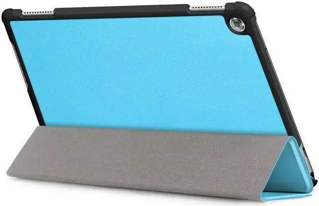 Alt view image 7 of 7 - Case for Huawei MediaPad M5 Lite 10 BAH2-W19 / L09 / W09 Ultra Slim PU Leather Smart Stand Cover for Media Pad M5 Lite 10.1 inch Case