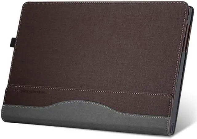 Alt view image 2 of 7 - Case for Lenovo Yoga C940 14 Inch PU Leather Folio Stand Protective Hard Shell Case Tablet Cover Compatible with Lenovo Yoga C940 14 2019 [Not fit Lenovo Yoga 900/910/920/C930]
