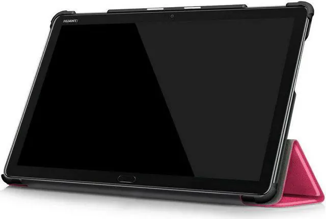 Alt view image 3 of 7 - Case for Huawei MediaPad M5 Lite 10 BAH2-W19 / L09 / W09 Ultra Slim PU Leather Smart Stand Cover for Media Pad M5 Lite 10.1 inch Case