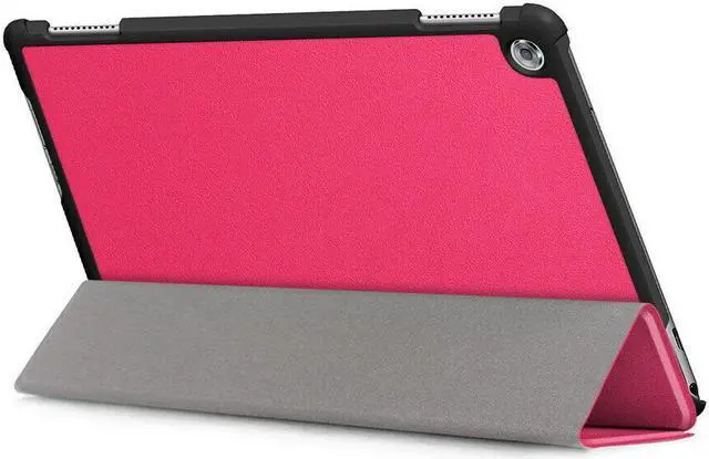 Alt view image 4 of 7 - Case for Huawei MediaPad M5 Lite 10 BAH2-W19 / L09 / W09 Ultra Slim PU Leather Smart Stand Cover for Media Pad M5 Lite 10.1 inch Case