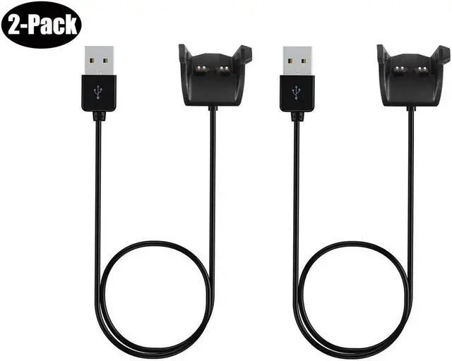 Main image of 2-Pack 3.93ft Charging Cable for Garmin Vivosmart HR Replacement Charger Cable Cord for Garmin Vivosmart HR / Vivosmart HR+ / Vivosmart HR Plus / Approach X40 Smart Watch