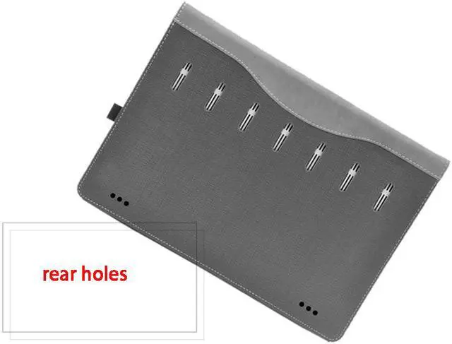 Alt view image 5 of 7 - Case for Lenovo Yoga C940 14 Inch PU Leather Folio Stand Protective Hard Shell Case Tablet Cover Compatible with Lenovo Yoga C940 14 2019 [Not fit Lenovo Yoga 900/910/920/C930]