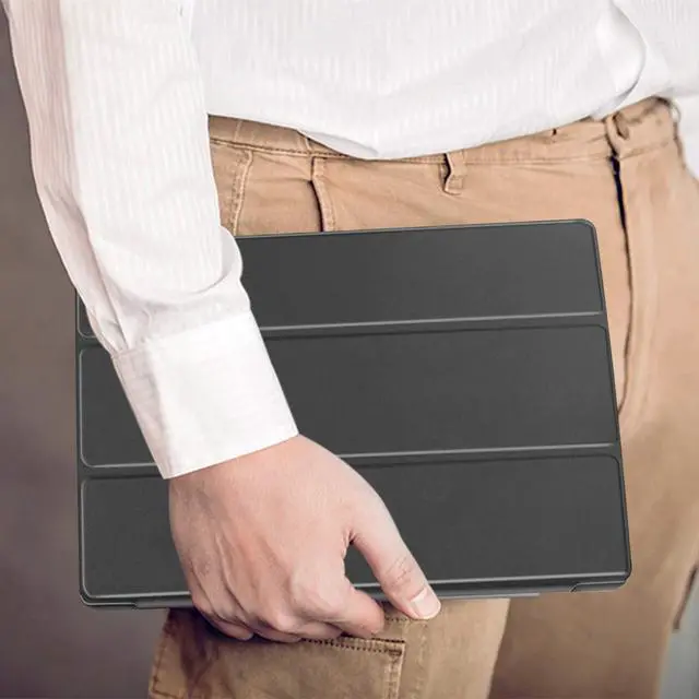Alt view image 4 of 6 - Huawei MediaPad T3 10.0 Case Slim & Lightweight PU Leather Cover with Magnetic Bracket Designed for Huawei MediaPad T3 10.0 inch Tablet