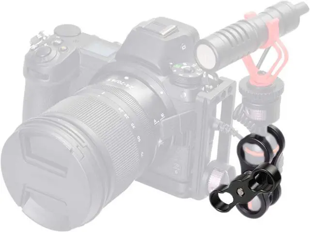 Alt view image 5 of 7 - WERLEO 2 PCS x 1" Inch Aluminum Standard Ball Clamp Mount for Underwater Diving Light Arm System,Work with Ram Mounts