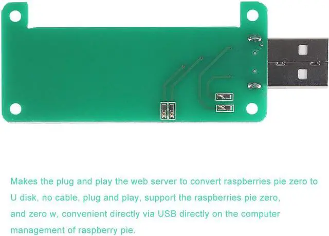 Alt view image 5 of 7 - Raspberry Pi Expansion Board Raspberry Pi USB Adapter Board Addon Board No Data Line Required Plug in Then Play, USB Type-A Connector for Raspberry Pi Zero / W