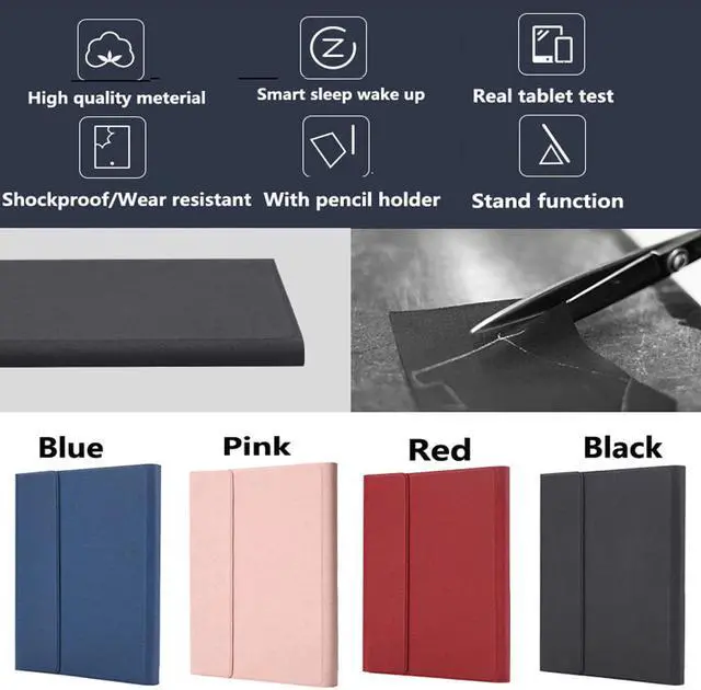 Alt view image 2 of 7 - Wireless Bluetooth Keyboard Case for Huawei Mediapad M5 Lite 10 10.1 BAH2-W09 BAH2-L09 BAH2-W19 Keyboard Cover for Huawei M5 10.1 with Pencil Holder