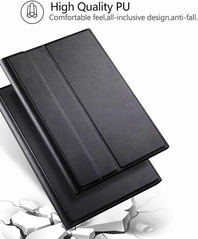 Alt view image 2 of 7 - Bluetooth Keyboard Case for iPad Mini 4 Mini 5 2019 released tablet cover Detachable Wireless Removable PU Leather Tablet Cover Case