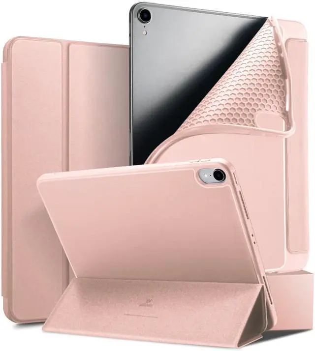 Alt view image 3 of 3 - Case for iPad Pro 12.9 Inch 2018 Protective Shockproof Cover with iPad Pencil Holder Auto Sleep Wake Support iPad Pencil Charging for iPad Pro 12.9 Inch 3rd Generation