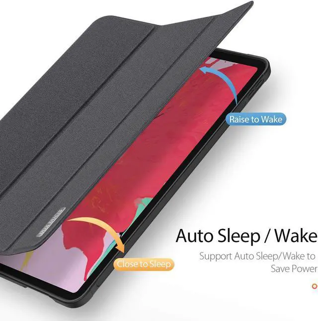 Alt view image 4 of 7 - Slim Smart Case for New iPad Pro 11 2020 2nd Generation Support Apple Pencil Charging Soft TPU Protective Stand Cover for iPad Pro 11 Inch 2nd Gen with Auto Sleep Wake & Pencil Holder
