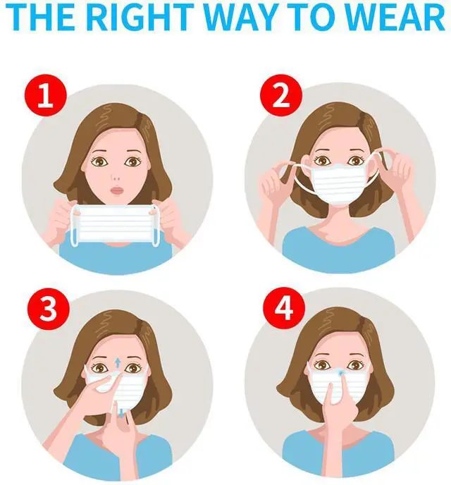 Alt view image 7 of 7 - 100PCS Disposable Face Mask Mouth Mask protective Face Cover Dental Industrial Mouth Cover Ear Loop