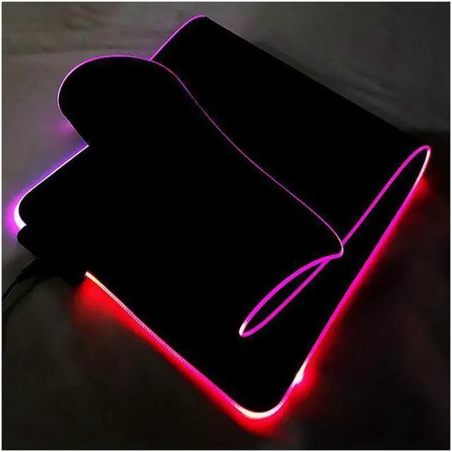 Alt view image 5 of 6 - LED Flash Gaming Mouse Pad RGB Glowing Anti-slip Gamer Grande Mouse Keyboard Mat Expand Keyboard Pad 900 x 400 x 4mm / 35.43 x 15.75 x 0.16 inches