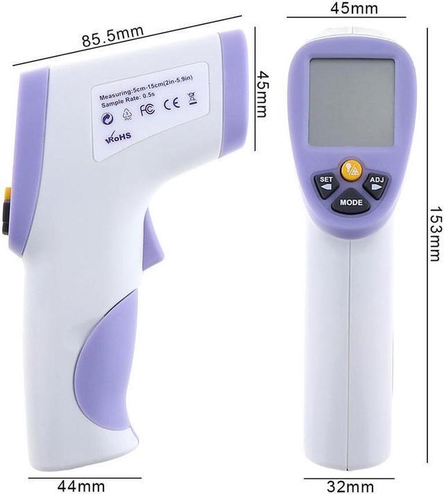 Alt view image 3 of 7 - Digital Infrared Forehead Thermometer Non-Contact Digital Medical Thermometer for Baby Adult Child