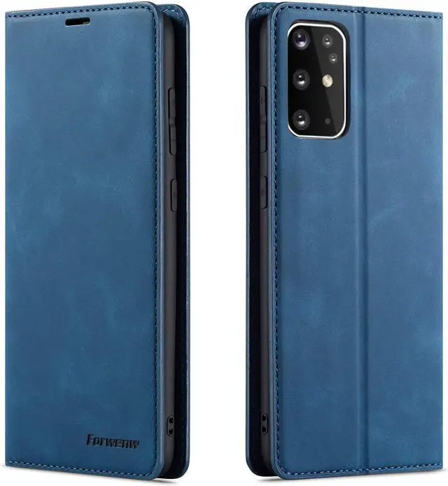 Main image of Case for Samsung Galaxy S20 Plus / S20+ Case Premium PU Leather Cover TPU Bumper with Card Holder Kickstand Hidden Magnetic Adsorption Shockproof Flip Wallet Cover for Galaxy S20 Plus