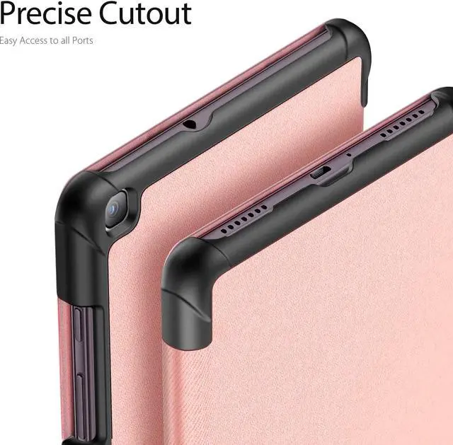 Alt view image 5 of 7 - Case for Samsung Galaxy Tab A 8.4 2020 SM-T307 Verizon/T-Mobile/Sprint PU Leather Slim Folio Cover with Trifold Stand for Galaxy Tab A 8.4 Inch 2020