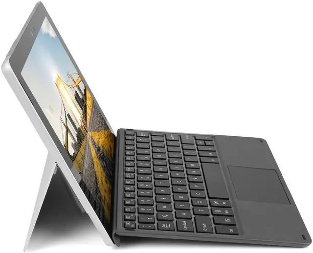 Alt view image 3 of 6 - Microsoft Surface Go 10 inch 2018 Type Cover with 7-Color LED Backlits Slim Portable Wireless Bluetooth Keyboard with Trackpad for Microsoft Surface Go 10" 2018