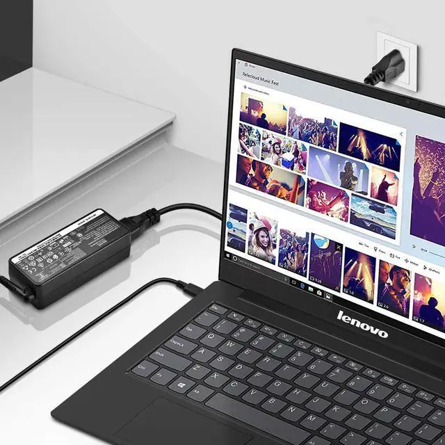 Alt view image 7 of 7 - USB C Laptop Charger 65W for Lenovo Adapter for Chromebook C330 S330 100e Yoga C930 C940 S730 720 730 910 920 13 IdeaPad 730s ThinkPad X1 Carbon T470 T470s T480 T480s T570 T580 GX20P92530 Power Supply