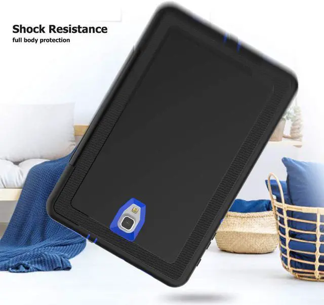 Alt view image 5 of 6 - Galaxy Tab A 10.5 2018 SM-T590/T595 Case Heavy Duty Three Layer Smart Protective with Auto Sleep/Wake & Built-in Screen Protector for Samsung Tab A 10.5 2018 SM-T590/T595