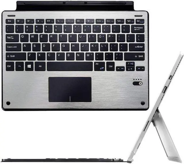 Main image of Wireless Bluetooth Keyboard For Microsoft Surface Pro 3 Pro 4 Pro 5 with Touchpad Werleo Ultra-Slim Portable Aluminum Wireless Bluetooth Keyboard For Surface Pro 3 / Surface Pro 4 / Pro 5