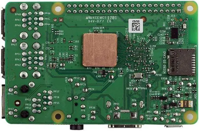 Alt view image 7 of 7 - 15 pcs Raspberry Pi Heatsink Kit Aluminum + Copper + 3M 8810 thermal conductive adhesive tape for cooling cooler Raspberry Pi 3 B+, Pi 3 B, Pi 2, Pi Model B+