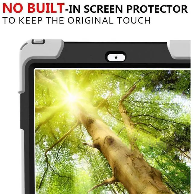 Alt view image 7 of 7 - Galaxy Tab S2 9.7 Case Werleo Full-Body Shockproof Anti-Slip Protective Case with 360 Degrees Rotatable Kickstand Hand Strap & Shoulder Strap for Samsung SM-T810 SM-T815 SM-T813 Tablet Cover