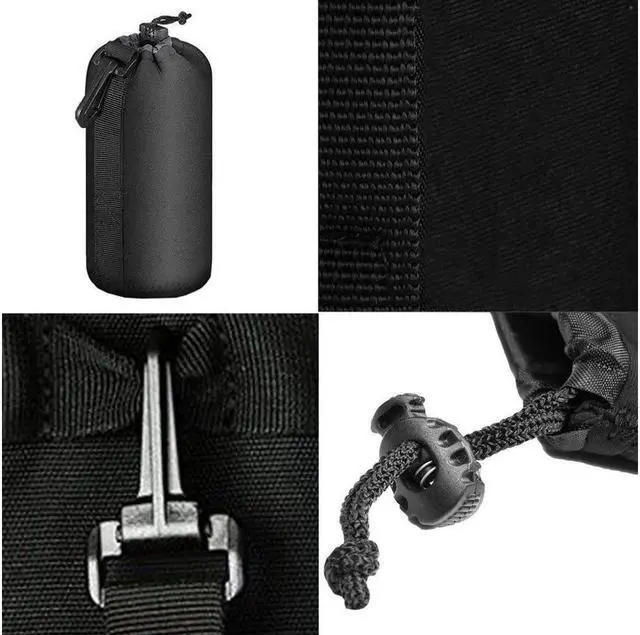 Alt view image 5 of 7 - 4 x Lens Case Lens Pouch Bag with Thick Protective Neoprene Soft Plush Compatible with DSLR Camera Lens (Canon, Nikon, Sony, Olympus, Panasonic,etc) Includes: Small, Medium, Large, X Large
