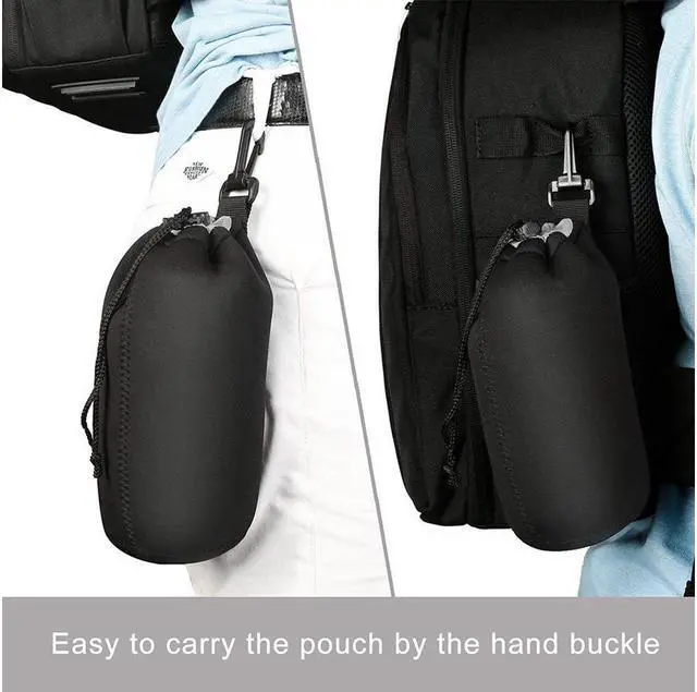 Alt view image 7 of 7 - 4 x Lens Case Lens Pouch Bag with Thick Protective Neoprene Soft Plush Compatible with DSLR Camera Lens (Canon, Nikon, Sony, Olympus, Panasonic,etc) Includes: Small, Medium, Large, X Large