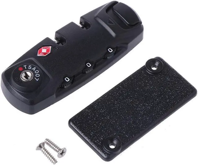 Alt view image 6 of 7 - 3 Digit TSA Secure Combination Padlock Lock For Luggage Suitcase Travel Code Lock