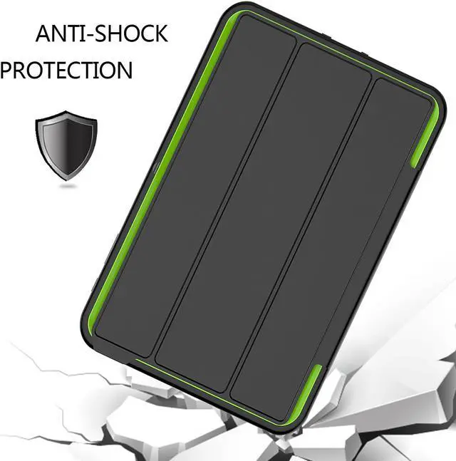 Alt view image 6 of 7 - Werleo Case for Galaxy Tab S3 9.7 inch Smart Stand Case Folio Auto Sleep Wake Shockproof Full Body Protective Case Cover with Built-in Screen Protector for Samsung Galaxy Tab S3 SM-T820 T825