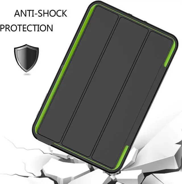 Alt view image 2 of 7 - Werleo Case for Galaxy Tab S3 9.7 inch Smart Stand Case Folio Auto Sleep Wake Shockproof Full Body Protective Case Cover with Built-in Screen Protector for Samsung Galaxy Tab S3 SM-T820 T825