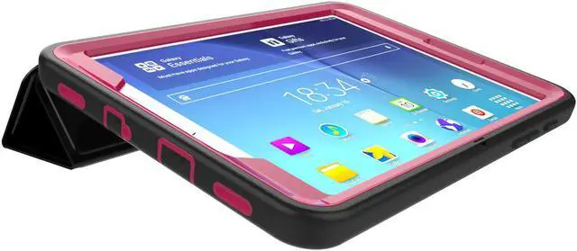 Alt view image 3 of 6 - Galaxy Tab S2 8.0 Case Cover Heavy Duty Three Layer Smart Protective with Auto Sleep Wake & Built-in Screen Protector for 2015 Samsung Galaxy Tab S2 8.0 SM-T710 T715 T713 Case