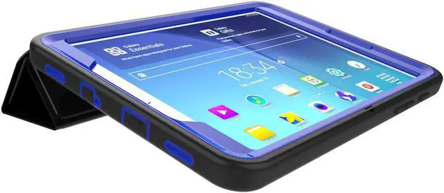 Alt view image 4 of 5 - Galaxy Tab S2 8.0 Case Cover Heavy Duty Three Layer Smart Protective with Auto Sleep Wake & Built-in Screen Protector for 2015 Samsung Galaxy Tab S2 8.0 SM-T710 T715 T713 Case