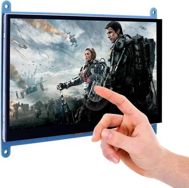 Alt view image 5 of 6 - WERLEO 7 Inch Capacitive Touch Screen TFT LCD Display HDMI Module 800x480 for Raspberry Pi 3 2 Model B and RPI 1 B+ A BB Black PC Various Systems