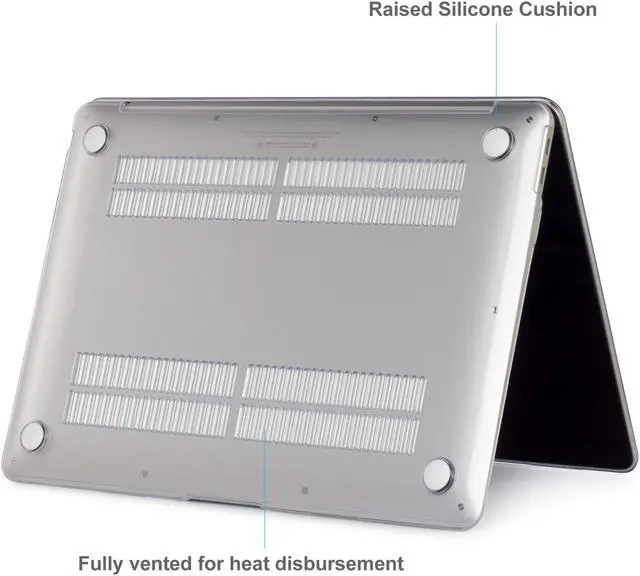 Alt view image 5 of 7 - Werleo MacBook Air 13 Inch Case 2018 Release A1932 Rubberized Hard Shell Protective Case for MacBook Air 13 inch Model A1932 with Keyboard Skin Cover