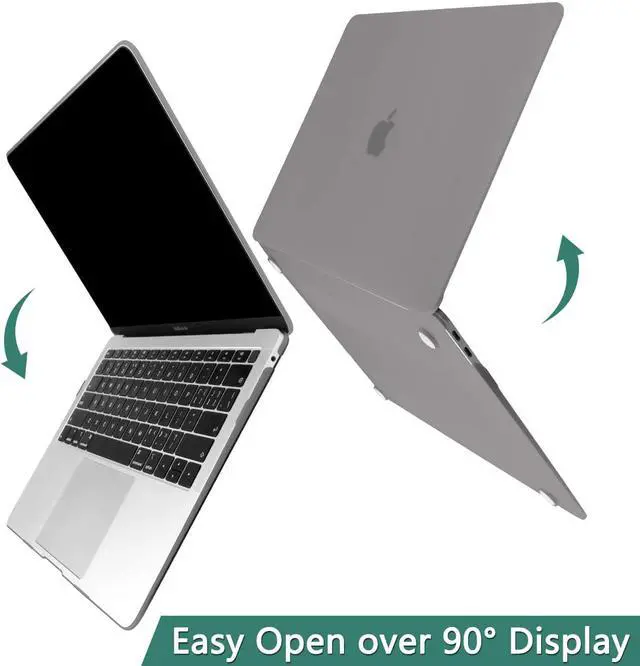 Alt view image 7 of 7 - Werleo MacBook Air 13 Inch Case 2018 Release A1932 Rubberized Hard Shell Protective Case for MacBook Air 13 inch Model A1932 with Keyboard Skin Cover